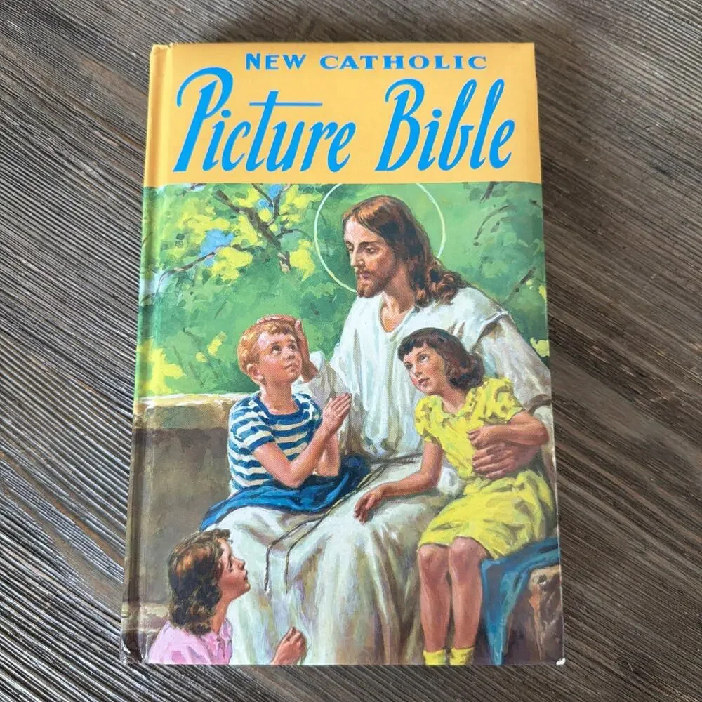 The New Catholic Picture Bible by Lawrence G. Lovasik (1990, Hardcover)